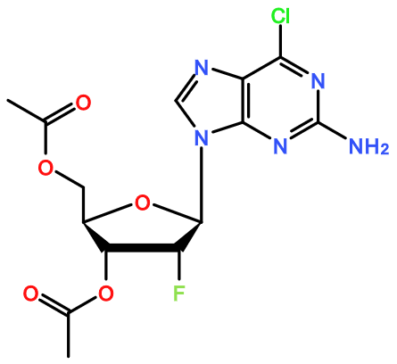 (image for) MC004507 3',5'-O-Diacetyl-6-chloro-2'-deoxy-2'-fluoroguanosine